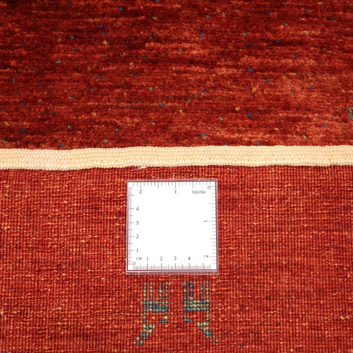 Alfombra Gabbeh - Persa Kashkuli - 127 x 78 cm - naranja