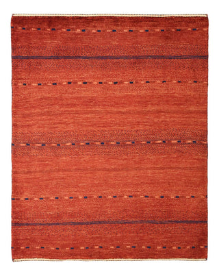 Alfombra Gabbeh - Persa Kashkuli - 119 x 96 cm - rojo oscuro
