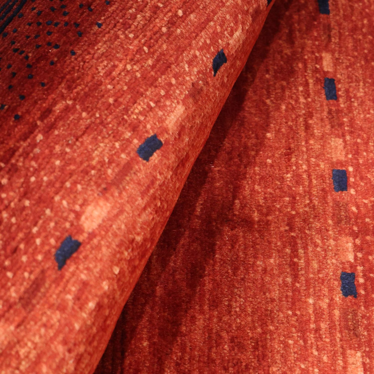 Alfombra Gabbeh - Persa Kashkuli - 119 x 96 cm - rojo oscuro