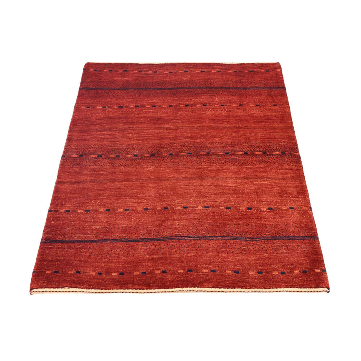 Alfombra Gabbeh - Persa Kashkuli - 119 x 96 cm - rojo oscuro