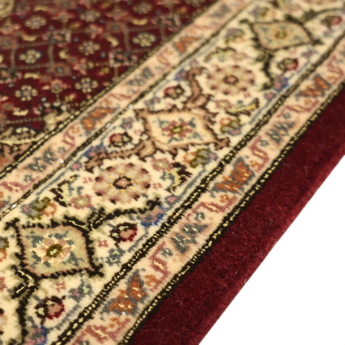 Alfombra Persa - Tabriz - Real - Real - 111 x 57 cm - beige oscuro