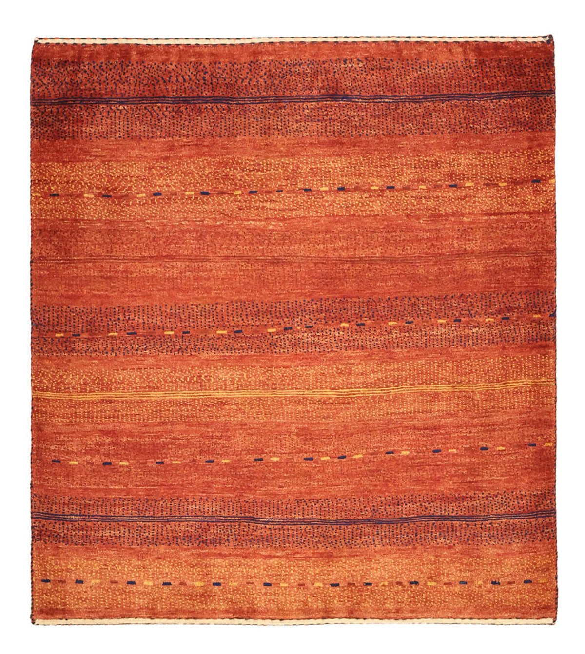 Alfombra Gabbeh - Persa Kashkuli - 106 x 96 cm - multicolor