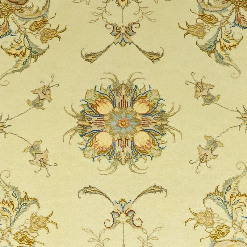 Alfombra persa - Tabriz - Real - 203 x 145 cm - beige