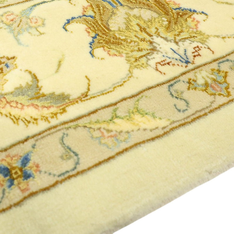 Alfombra persa - Tabriz - Real - 203 x 145 cm - beige
