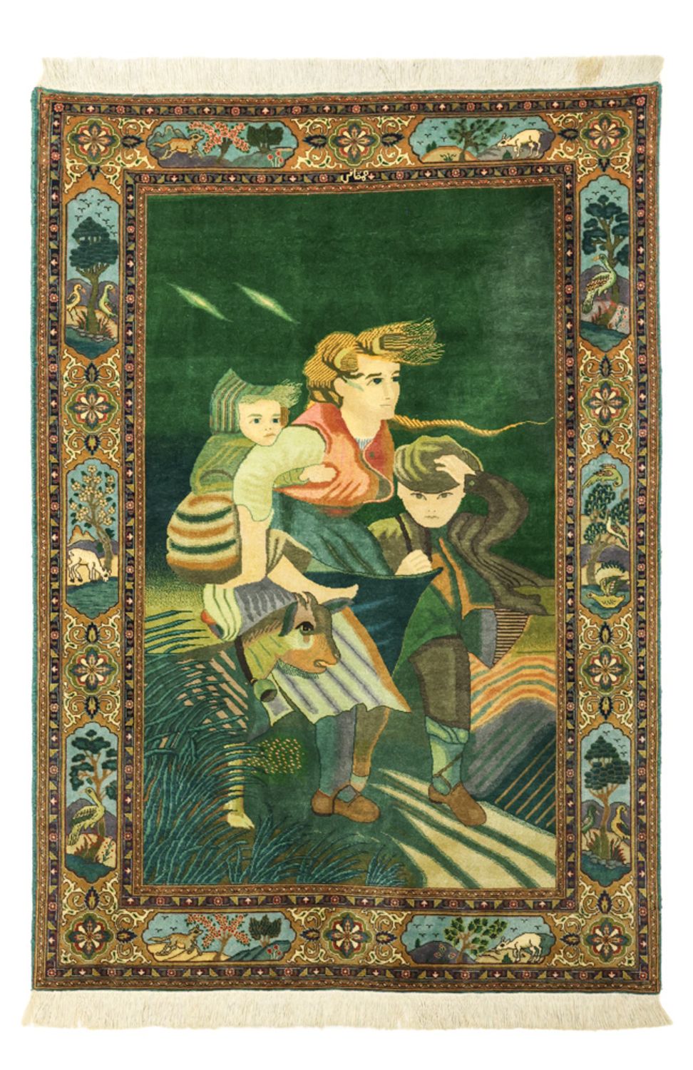 Alfombra Persa - Tabriz - Real - 153 x 103 cm - multicolor