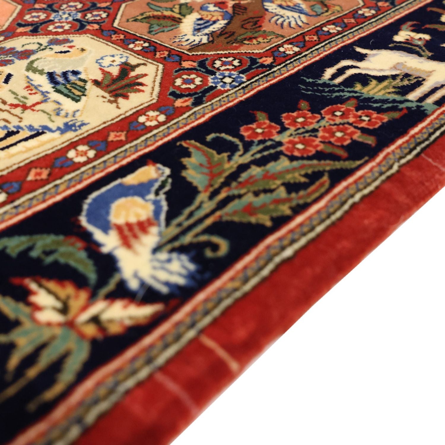 Alfombra Persa - Ghom - Royal - 114 x 56 cm - multicolor