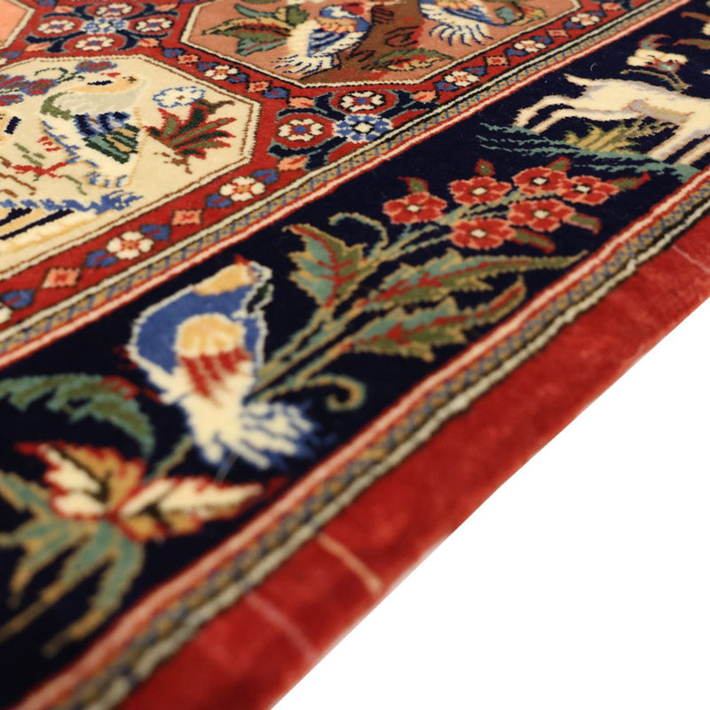 Alfombra Persa - Ghom - Royal - 114 x 56 cm - multicolor