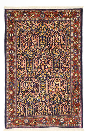 Alfombra persa - Clásica - 158 x 104 cm - rojo oscuro