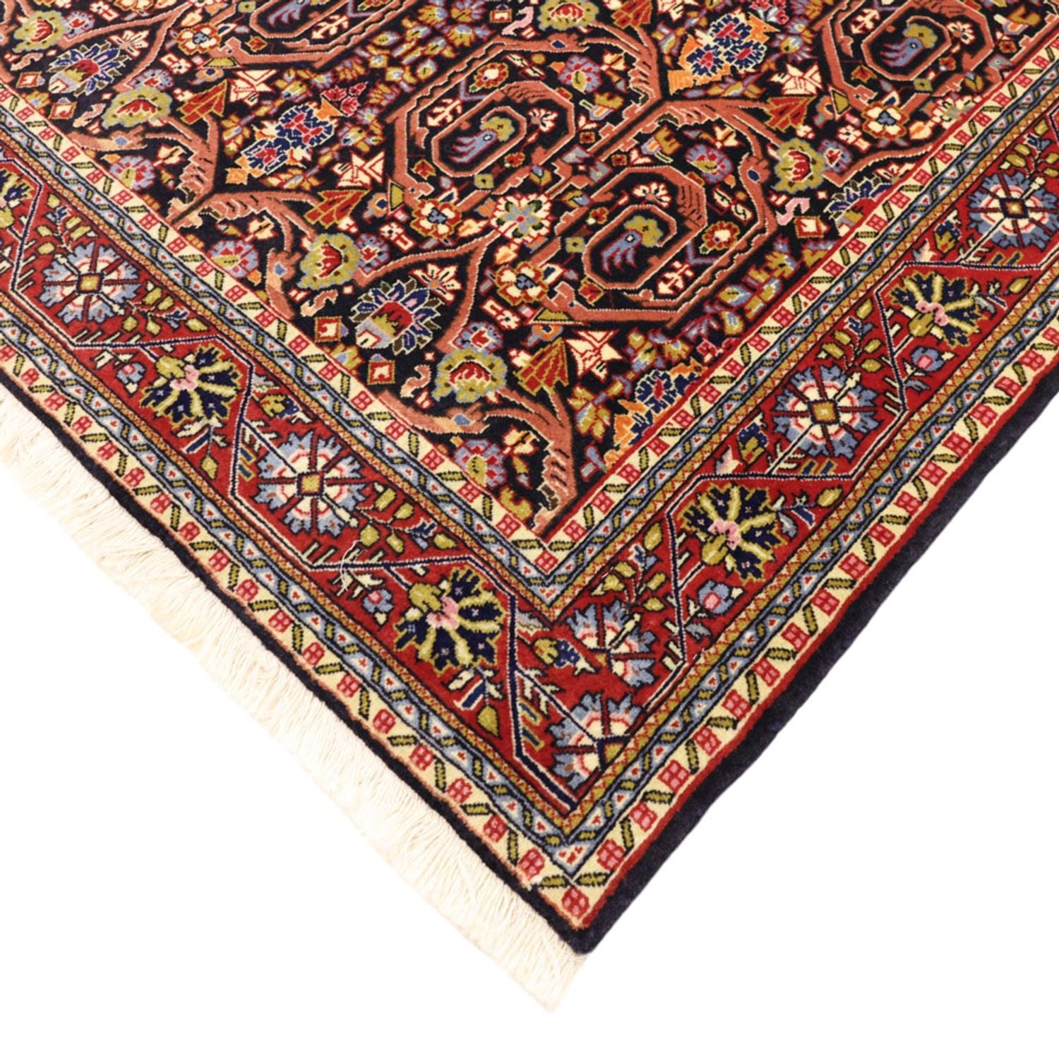 Alfombra persa - Clásica - 147 x 103 cm - rojo oscuro