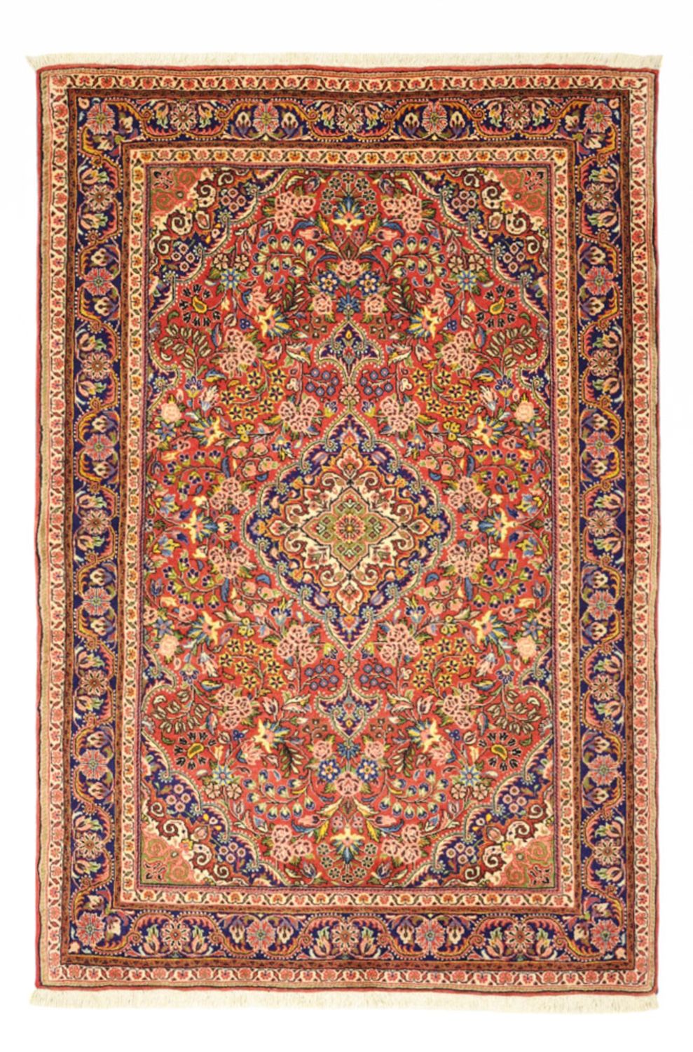 Alfombra persa - Nómada - 155 x 103 cm - beige