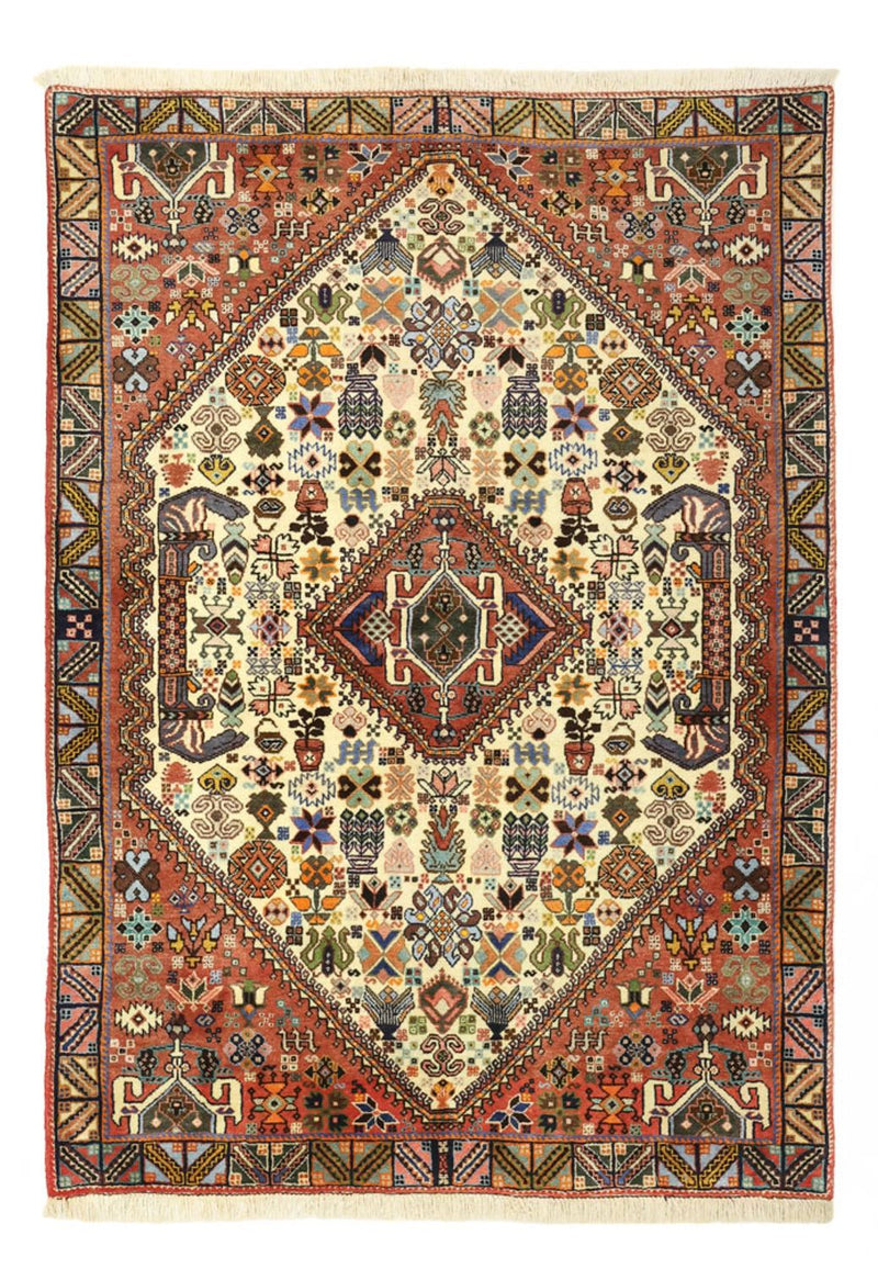 Alfombra persa - Nómada - 147 x 102 cm - multicolor