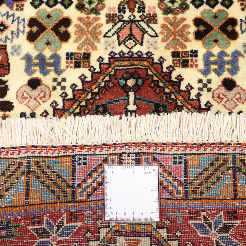 Alfombra persa - Nómada - 147 x 102 cm - multicolor