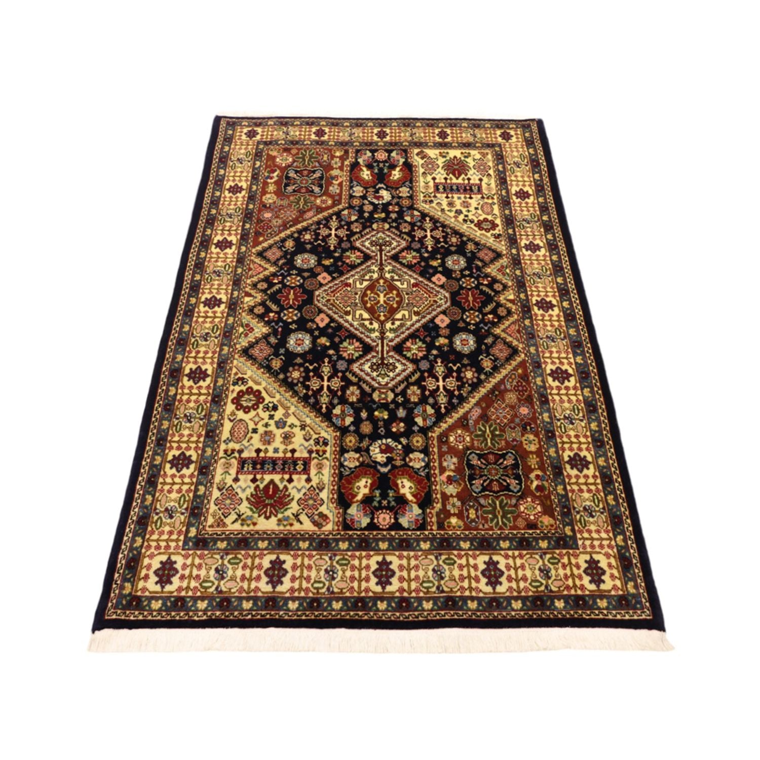 Alfombra persa - Tabriz - 144 x 97 cm - arena