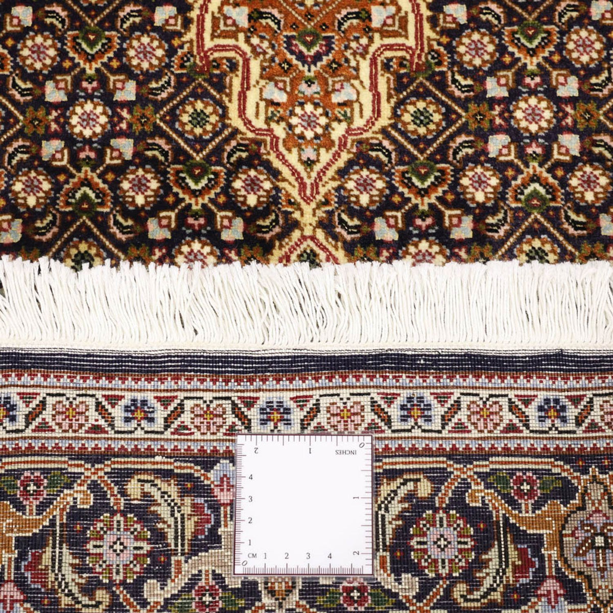 Alfombra Persa - Tabriz - Real - 152 x 104 cm - beige oscuro