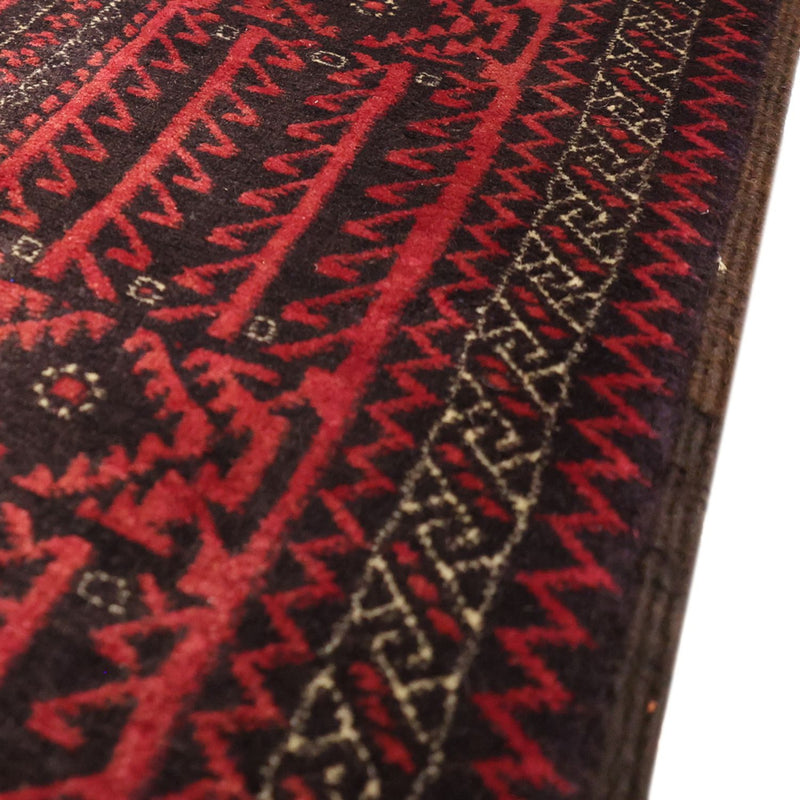 Alfombra de pasillo Alfombra Belutsch - 207 x 111 cm - azul oscuro