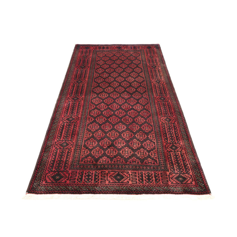 Alfombra de pasillo Alfombra Belutsch - 207 x 111 cm - azul oscuro
