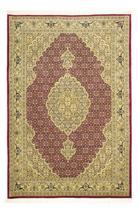 Alfombra Persa - Tabriz - Real - 149 x 99 cm - rojo