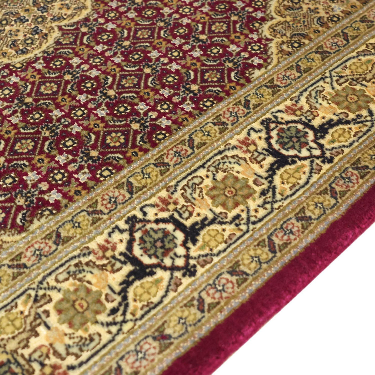 Alfombra Persa - Tabriz - Real - 149 x 99 cm - rojo