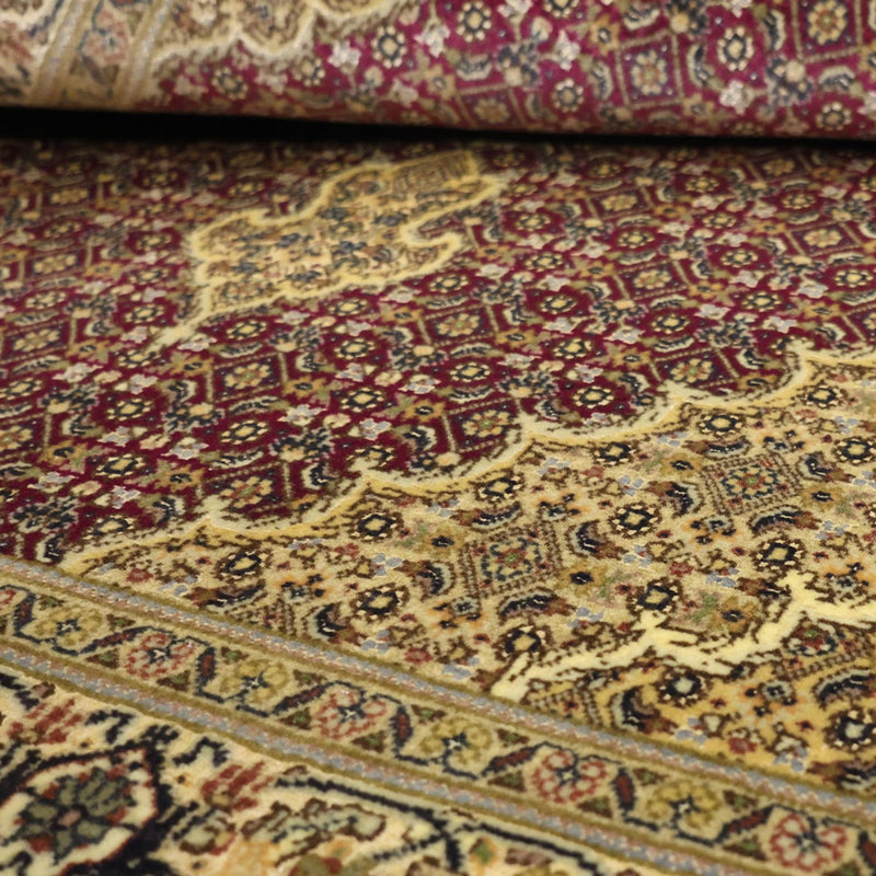 Alfombra Persa - Tabriz - Real - 149 x 99 cm - rojo