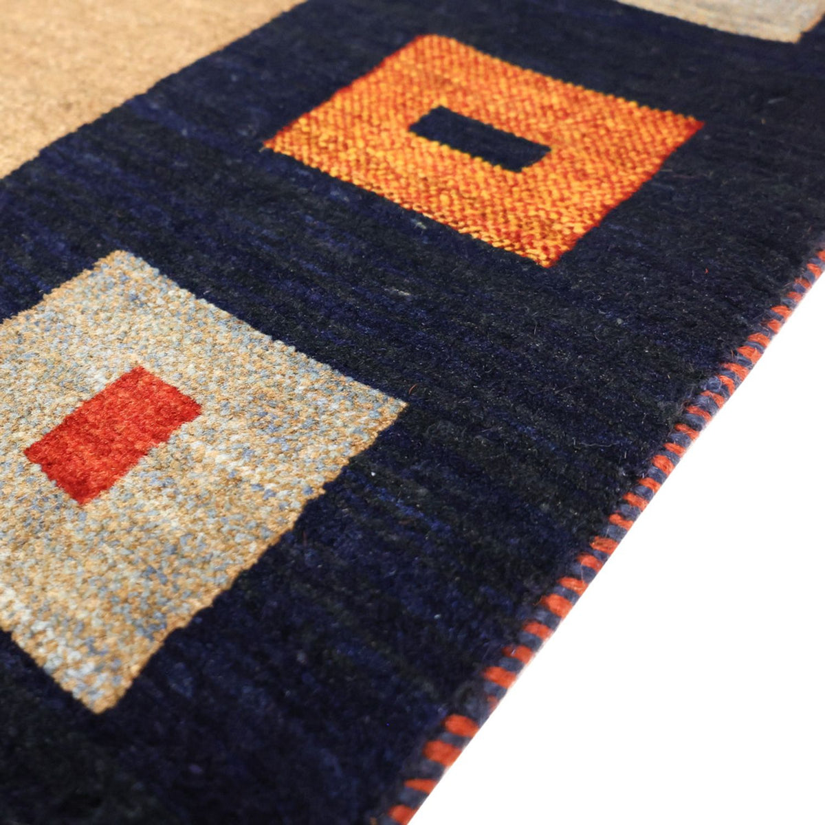 Loribaft Alfombra 105x156cm - Perserteppich Wollteppich
