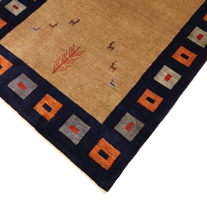 Alfombra Gabbeh - Loribaft Persa - 156 x 105 cm - multicolor