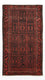 Alfombra Belutsch - 205 x 117 cm - rojo oscuro