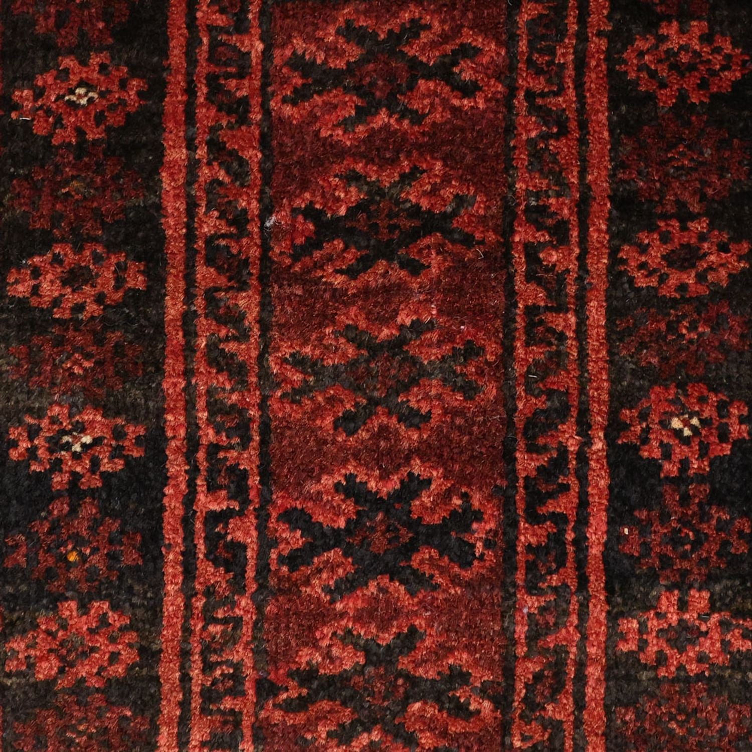 Alfombra Belutsch - 188 x 113 cm - rojo oscuro