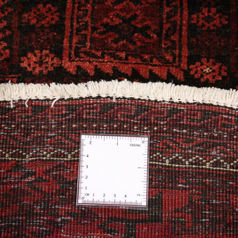 Alfombra Belutsch - 188 x 113 cm - rojo oscuro