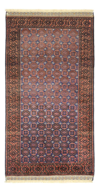Alfombra de pasillo Alfombra Belutsch - 185 x 100 cm - azul oscuro