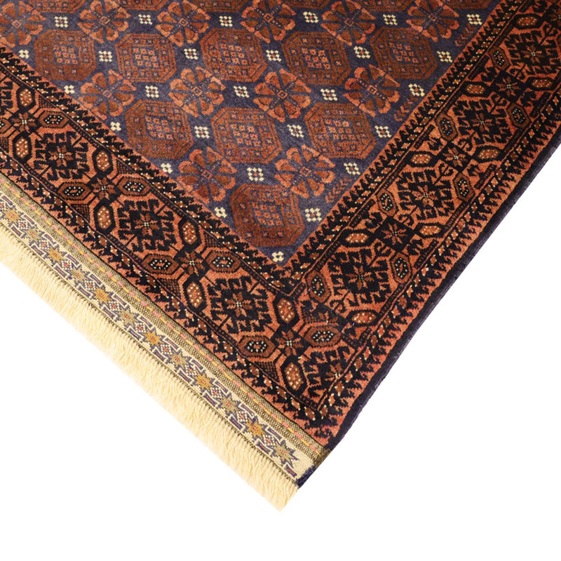 Alfombra de pasillo Alfombra Belutsch - 185 x 100 cm - azul oscuro