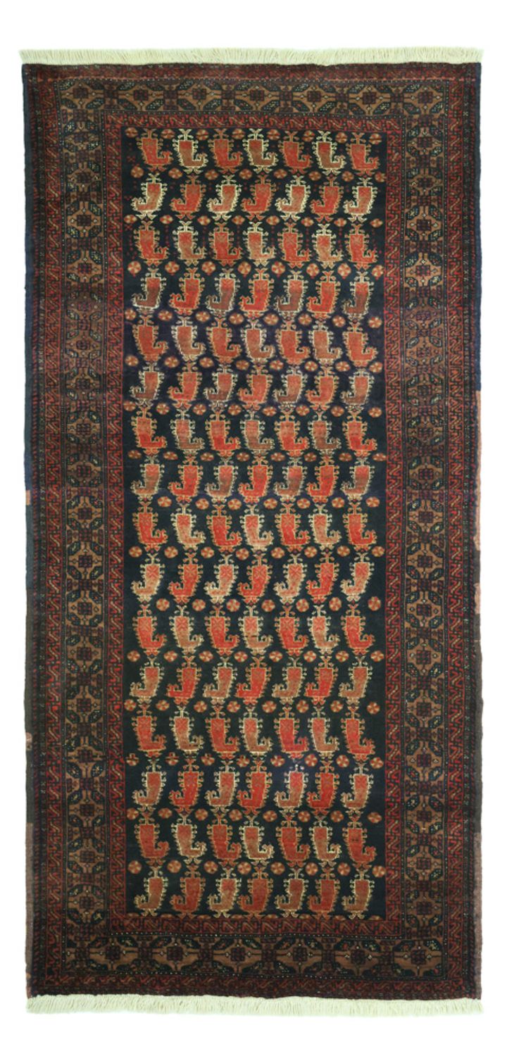 Alfombra de pasillo Alfombra Belutsch - 212 x 102 cm - beige oscuro