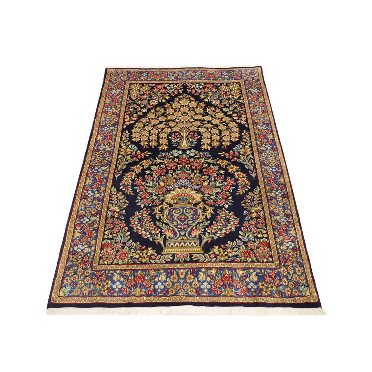 Alfombra persa - Clásica - 148 x 96 cm - multicolor