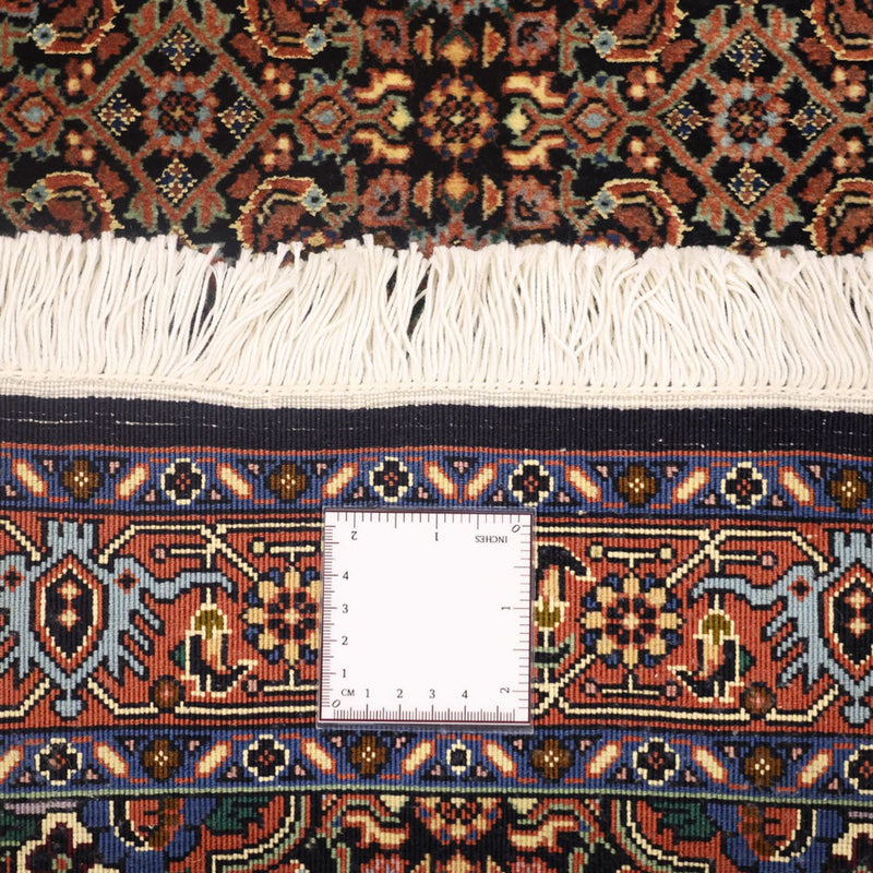 Alfombra persa - Bidjar - 147 x 69 cm - beige oscuro