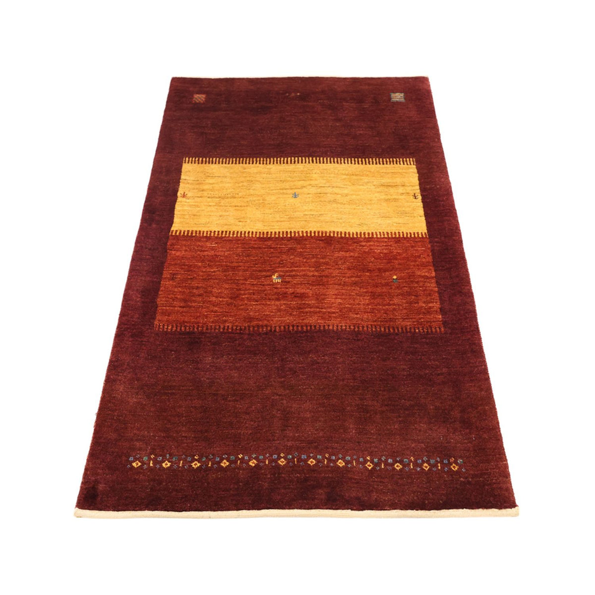 Alfombra Gabbeh - Persa Kashkuli - 148 x 85 cm - multicolor