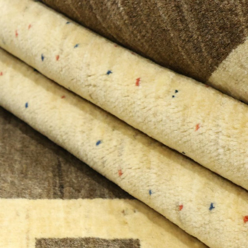 Alfombra Gabbeh - Persa Kashkuli - 248 x 178 cm - beige