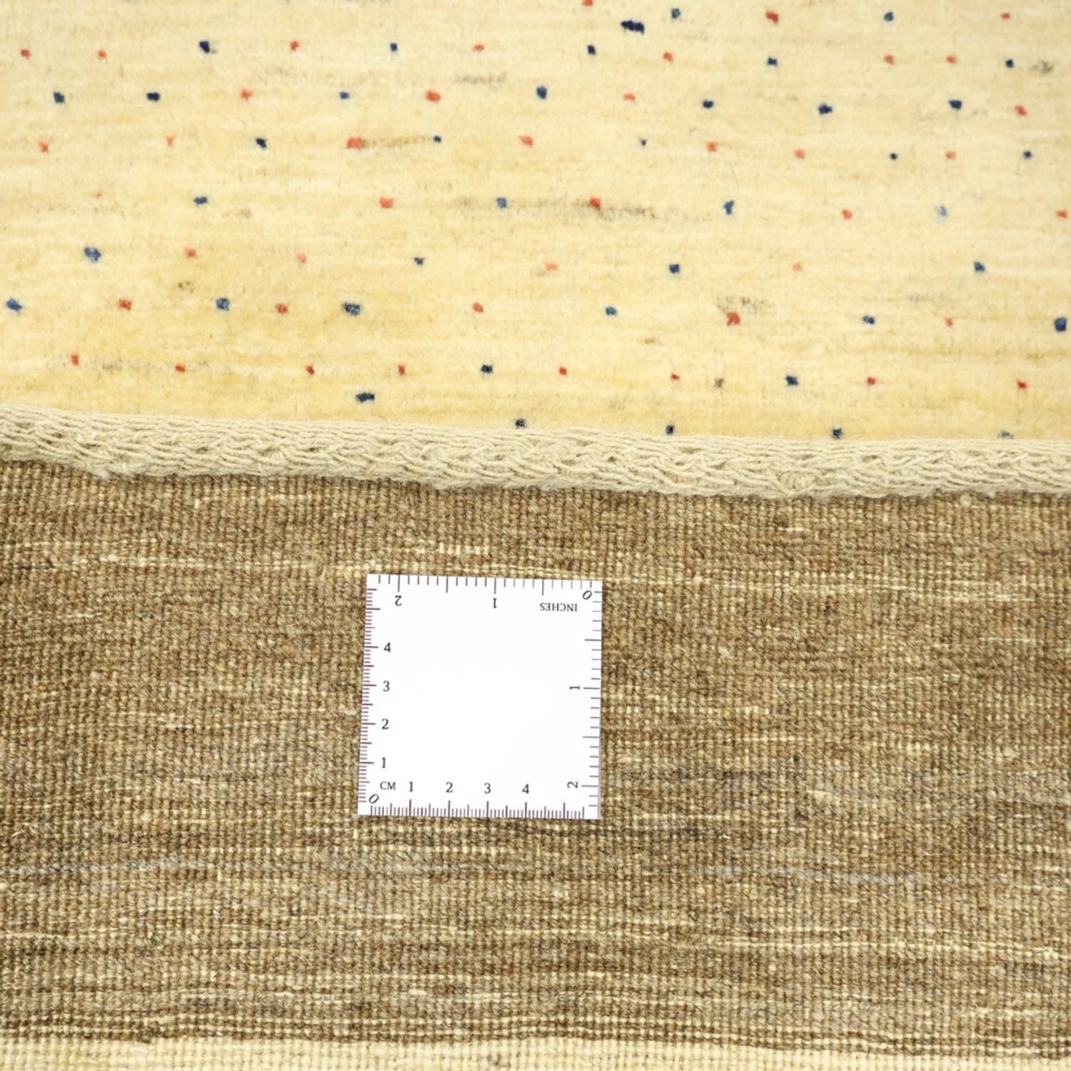 Alfombra Gabbeh - Persa Kashkuli - 248 x 178 cm - beige