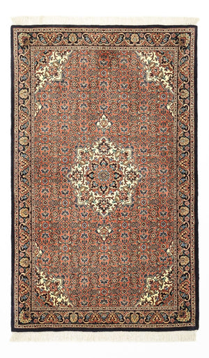 Alfombra persa - Bidjar - 146 x 92 cm - óxido