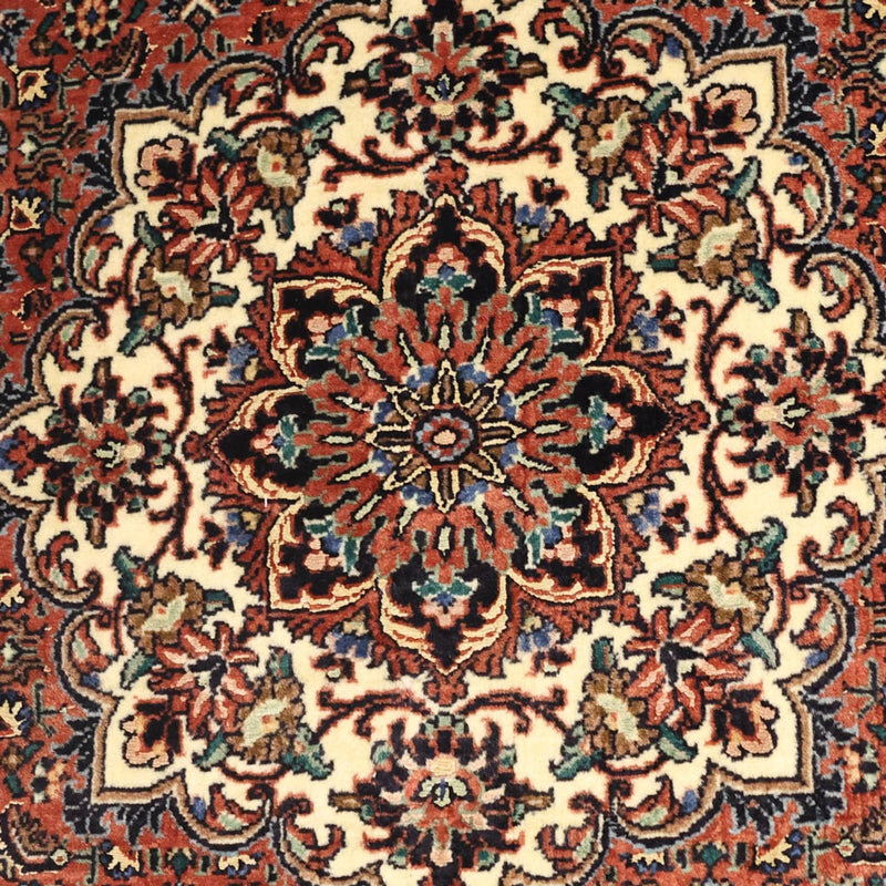 Alfombra persa - Bidjar - 146 x 92 cm - óxido