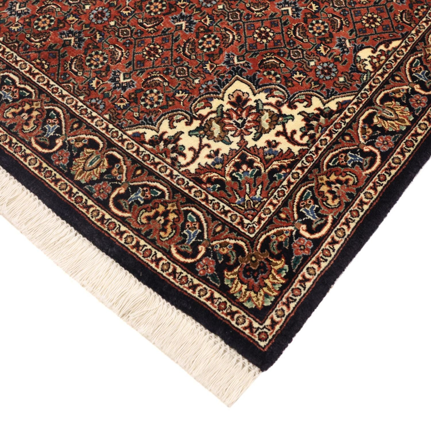 Alfombra persa - Bidjar - 146 x 92 cm - óxido