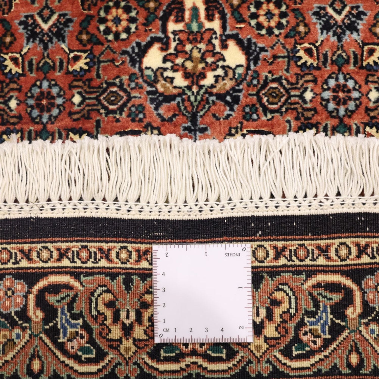 Alfombra persa - Bidjar - 146 x 92 cm - óxido