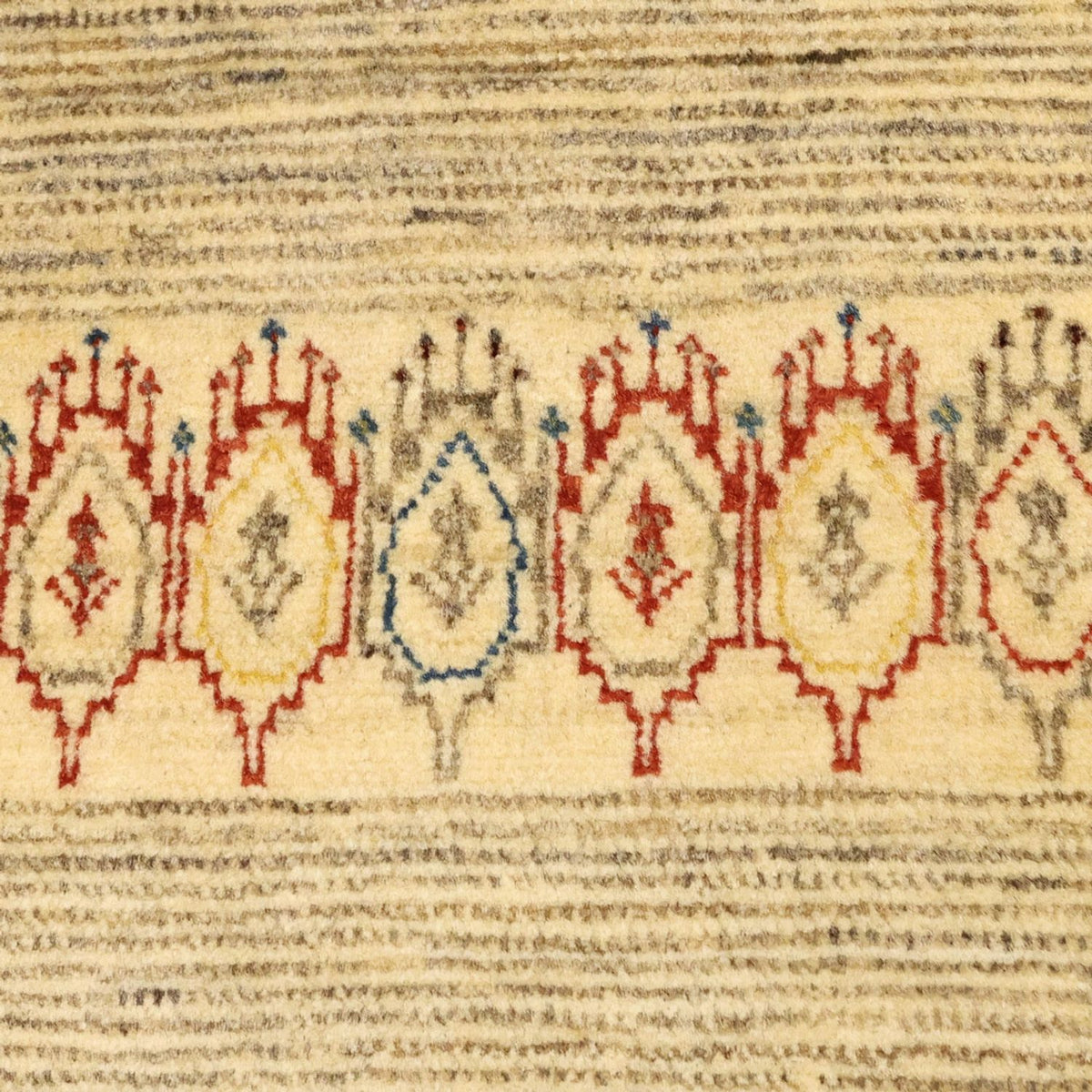 Alfombra Gabbeh - Persa Kashkuli - 125 x 87 cm - beige