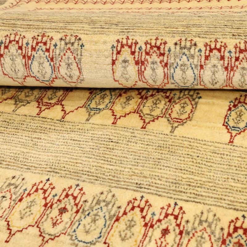 Alfombra Gabbeh - Persa Kashkuli - 125 x 87 cm - beige