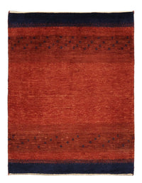 Alfombra Gabbeh - Persa Kashkuli - 97 x 74 cm - rojo oscuro