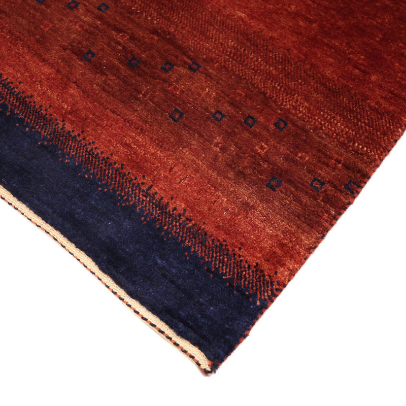 Alfombra Gabbeh - Persa Kashkuli - 97 x 74 cm - rojo oscuro