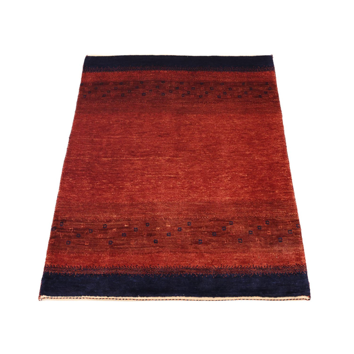 Alfombra Gabbeh - Persa Kashkuli - 97 x 74 cm - rojo oscuro