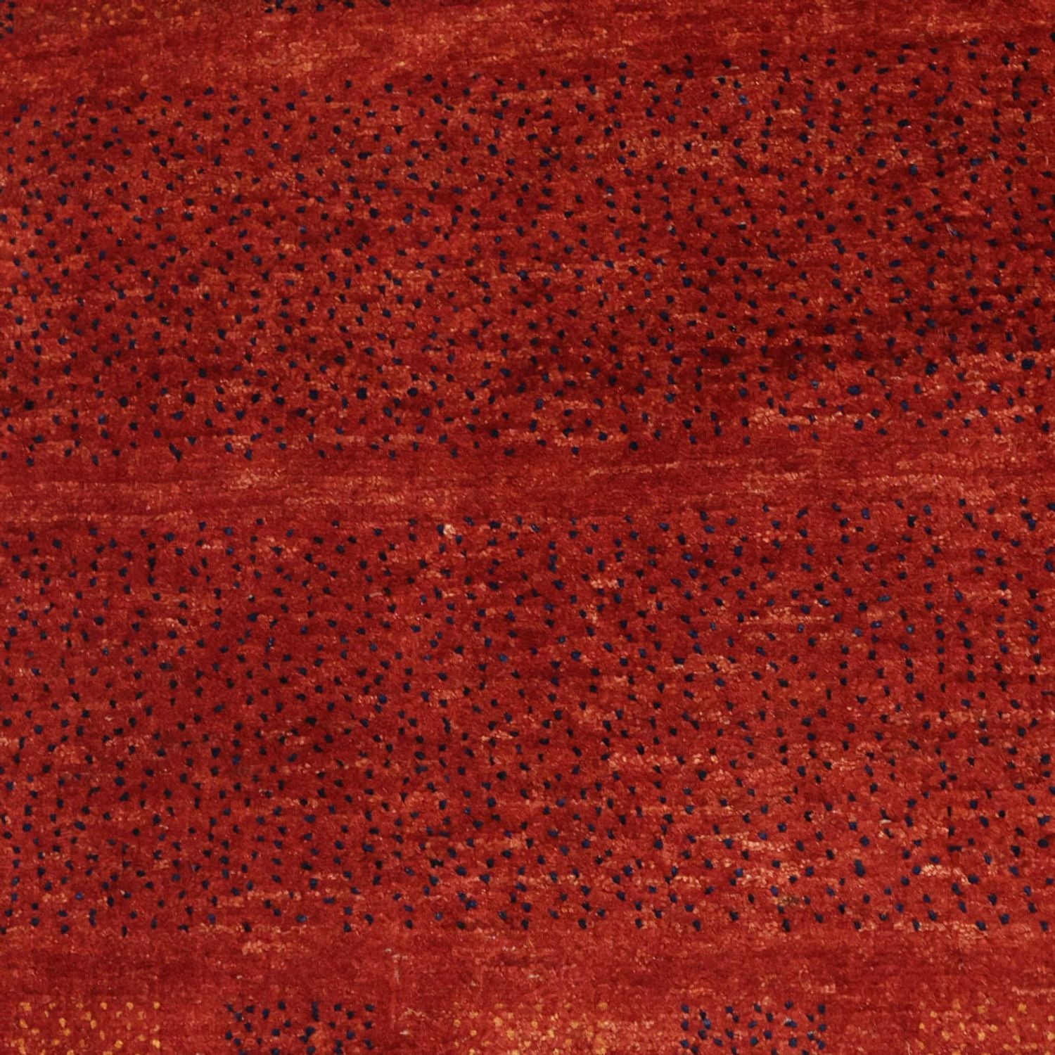 Alfombra Gabbeh - Persa Kashkuli cuadrado  - 112 x 101 cm - rojo oscuro