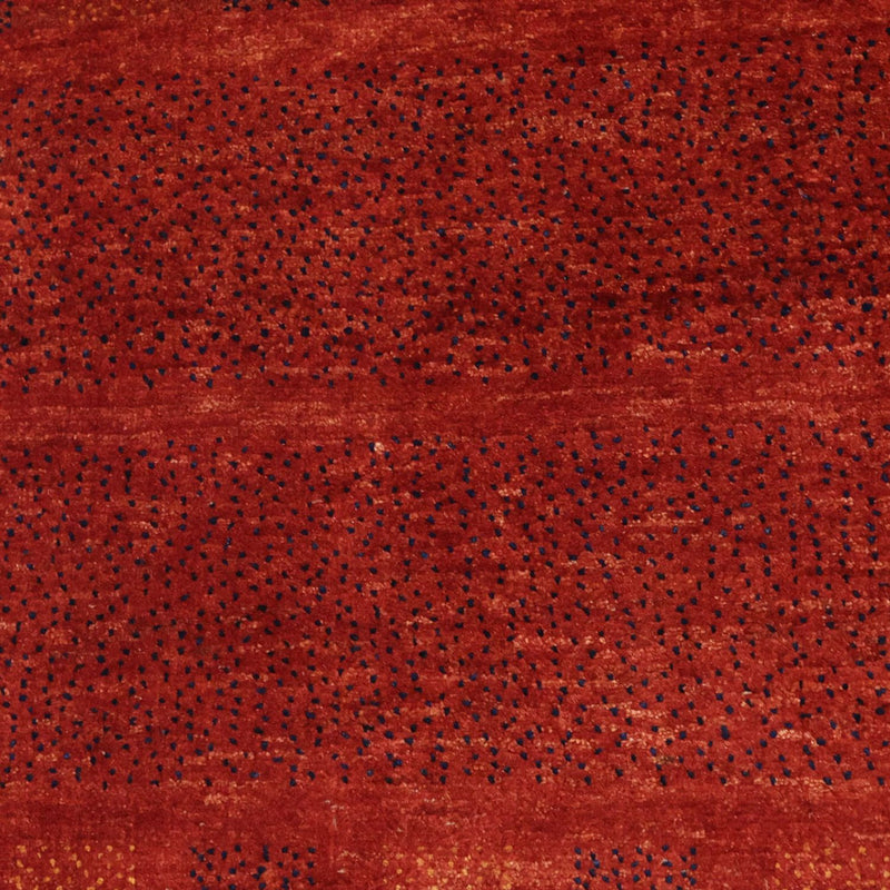 Alfombra Gabbeh - Persa Kashkuli cuadrado  - 112 x 101 cm - rojo oscuro