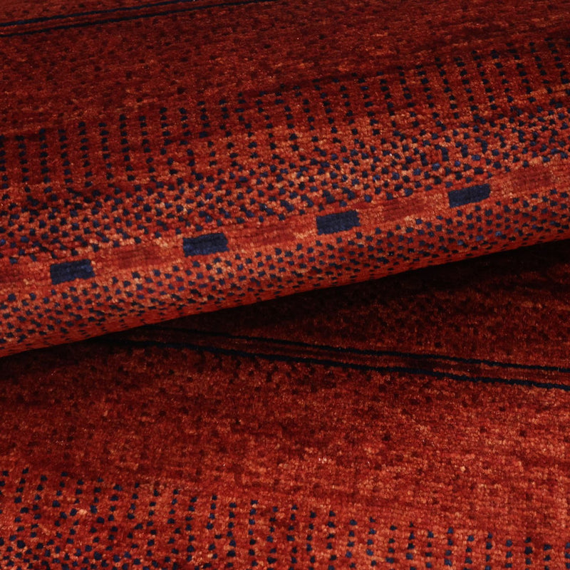 Alfombra Gabbeh - Persa Kashkuli - 100 x 80 cm - rojo oscuro