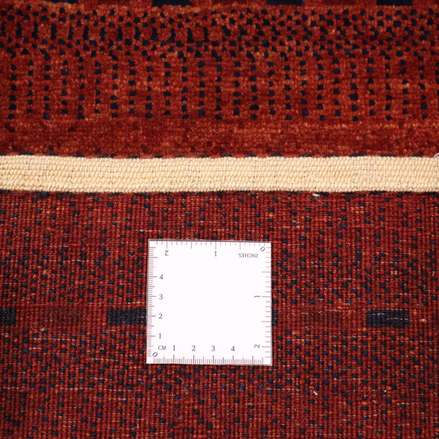 Alfombra Gabbeh - Persa Kashkuli - 100 x 80 cm - rojo oscuro