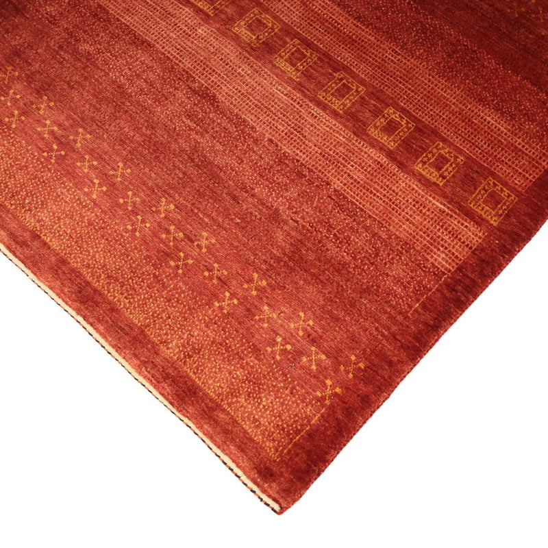Alfombra Gabbeh - Persa Kashkuli - 113 x 97 cm - rojo